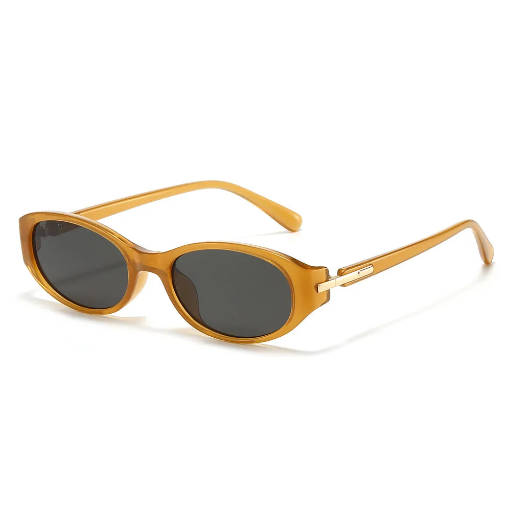 JNPCXI New Vintage Small Cat Eye Sunglasses for Women Trendy Sun Glasses UV400 Fashion Shades Eyewear Summer Sunglasses
