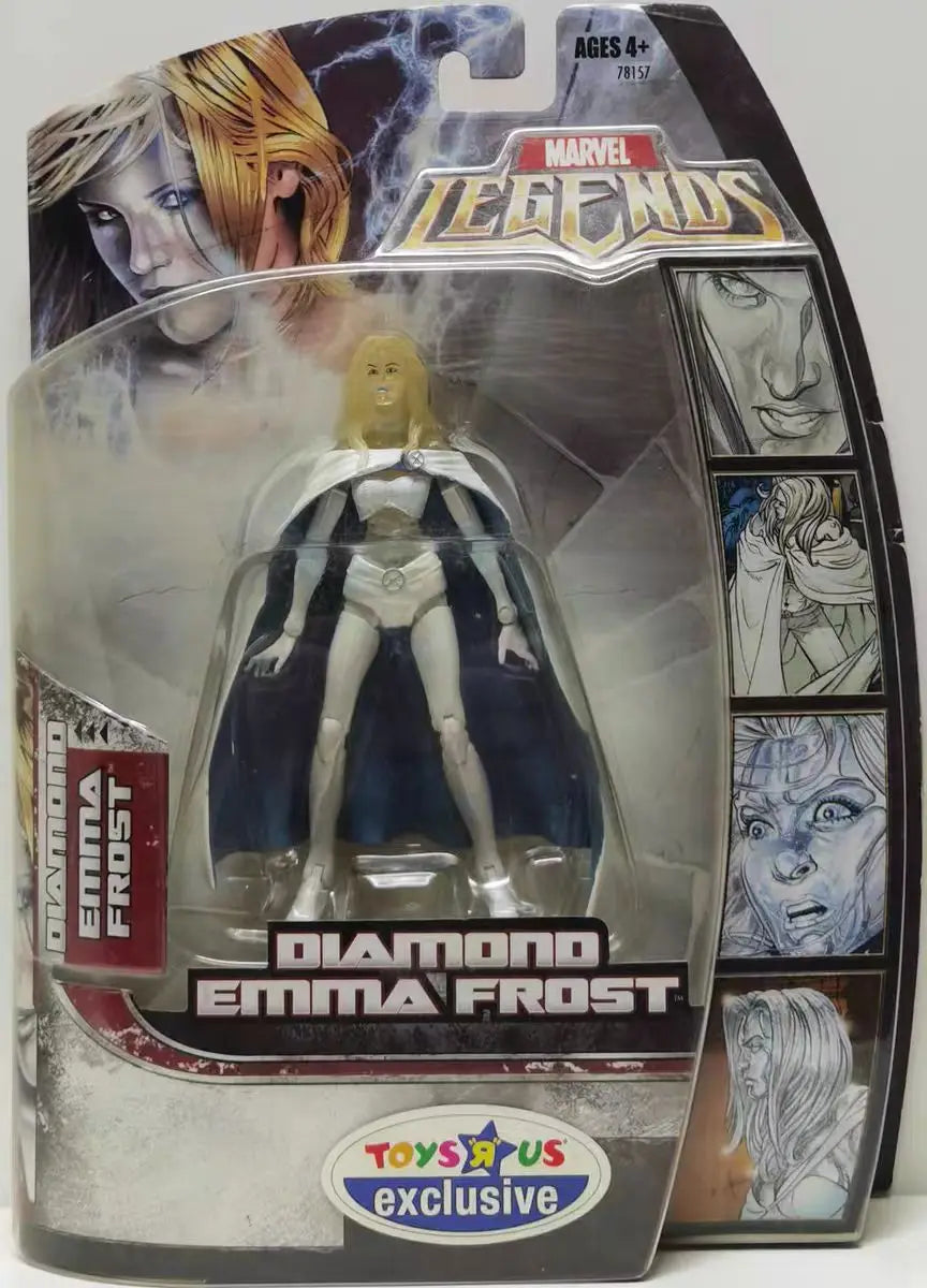 Original Hasbro Marvel Legends Series DLAMONO EMMA FROST  Action Toy Figure Collection