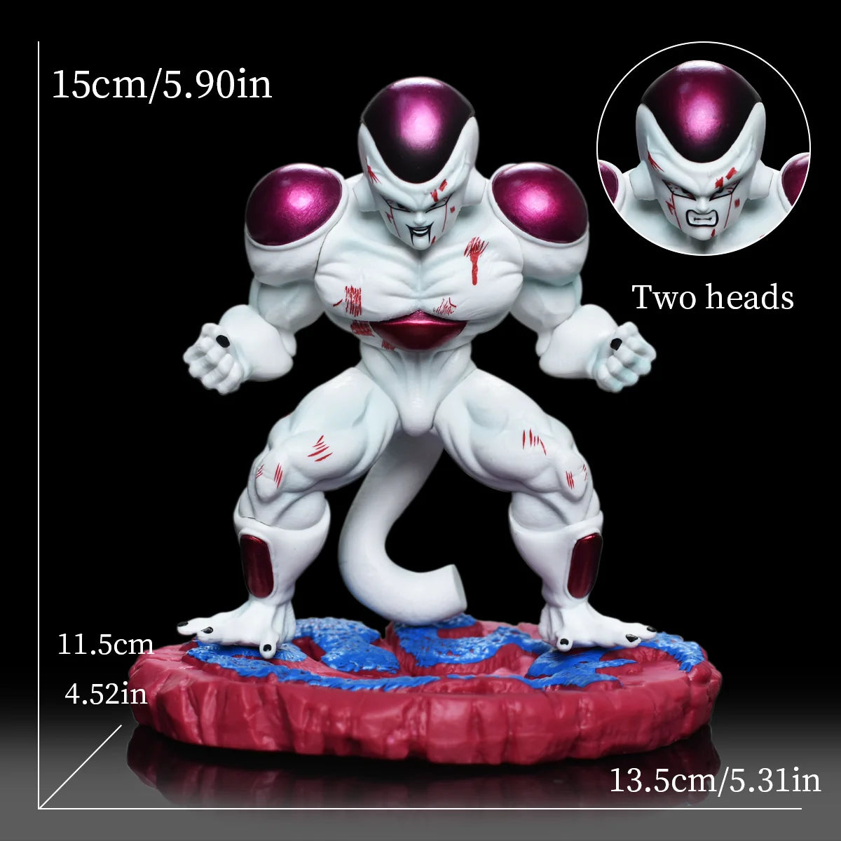 15cm/5.9in Anime Dragon Ball Z Frieza Figure DBZ Frieza Action Figure Statue Collection Model Toys Gifts