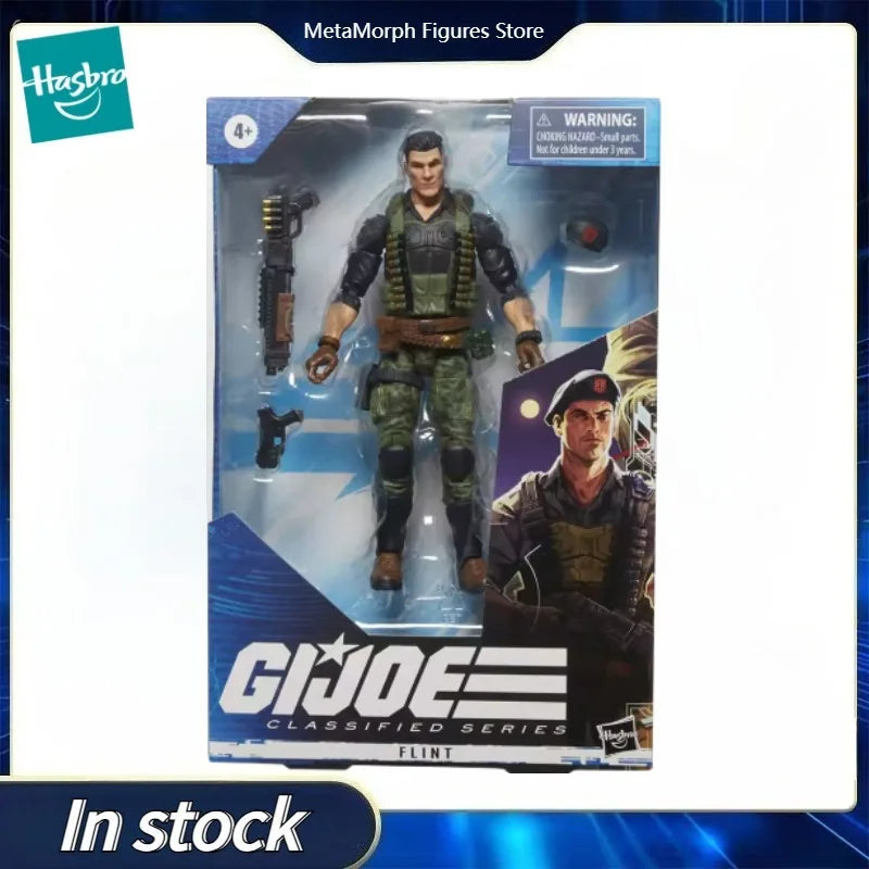 Original Hasbro G.I. Joe Classified Series Flint Anime Figure Model Collection Toy  April