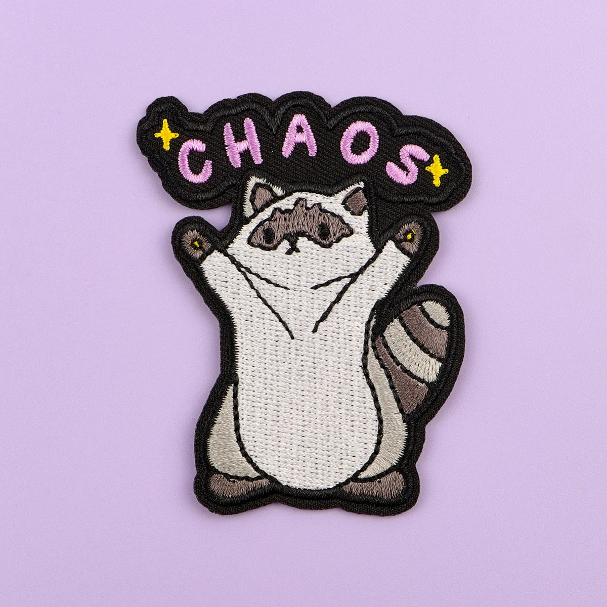 Cute Raccoon Embroidery Patch Cartoon Iron On Patches For Clothing Thermoadhesive Patches On Clothes DIY Sew Badges