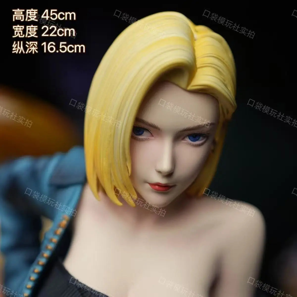 Anime Dragon Ball Z Android 18 Figure Android 18 Statue PVC Action Figures Desktop Ornament Collection Model Toys Gifts