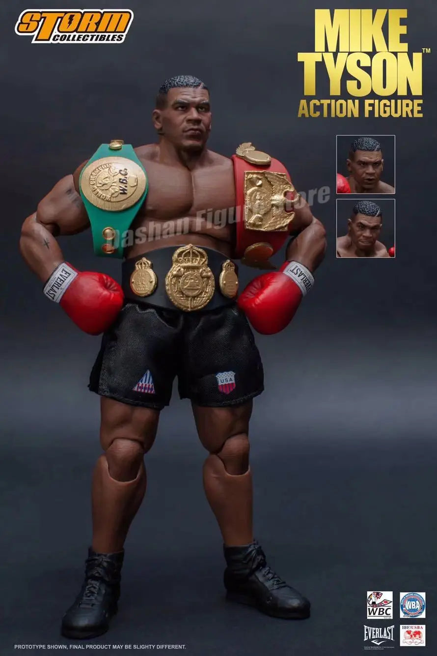 7in/18cm  Boxing Champion Mike Tyson Action Figure PVC Collectable Final Round