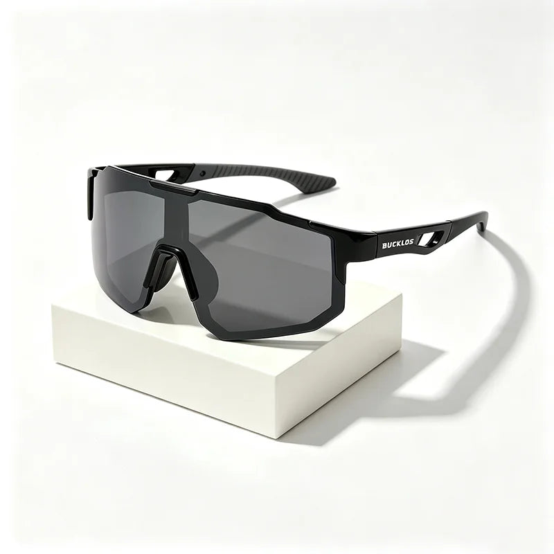 BUCKLOS Bike Polarized Sunglasses Man Women Outdoor Sports Bicycle Glasses MTB Climbing Clear-sighted Glasses Cycling Eyewear