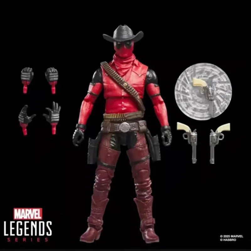 Original Hasbro Marvel DEADPOOL/CASSANDRA NOVA/COWBOYPOOL/X-23/BLADE/WOLOVRINE (BROWN SUIT)/WOLOVRINE Anime Figure Toy