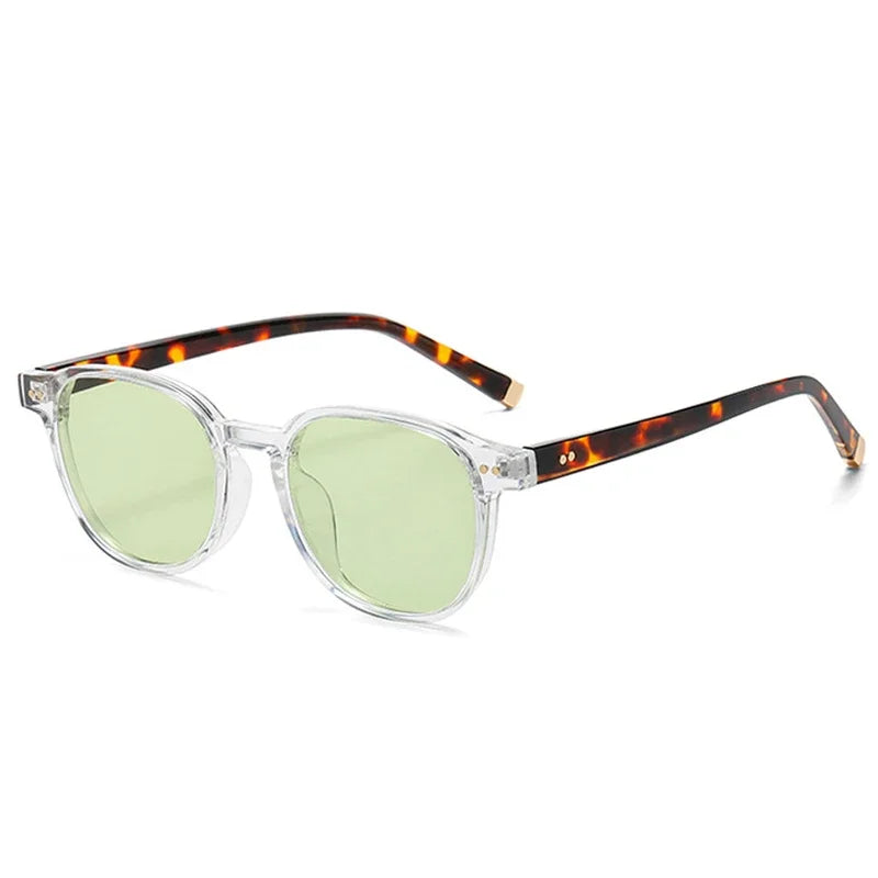 JNPCXI Retro Square Women Polarized Sunglasses Fashion Rivets Decoration Men Punk Driving Sun Glasses Shades UV400