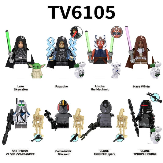 21st Nova Corps Minifigures Star Wars Army Pack Purple Clone Troopers M23