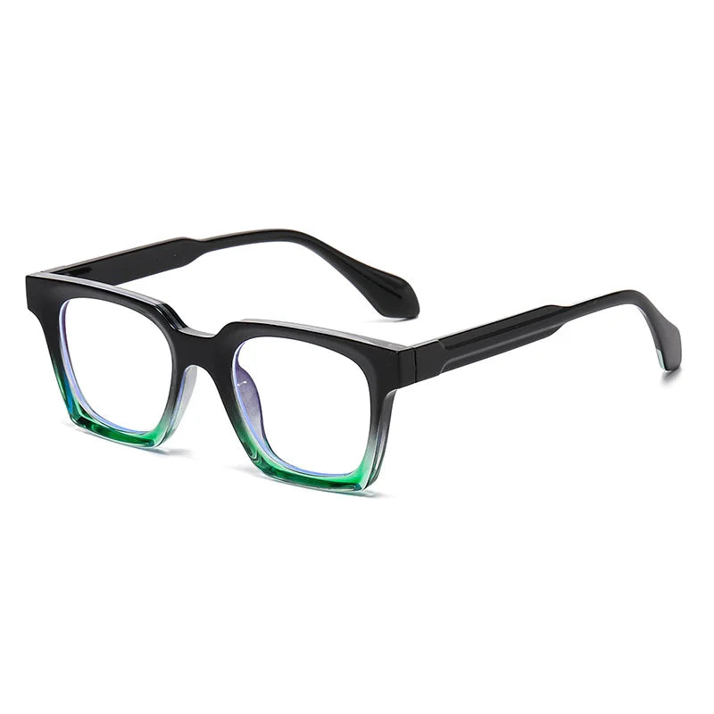JNPCXI New Square Double Color Sunglasses Women Fashion Shades UV400 Men Trending Sun Glasses