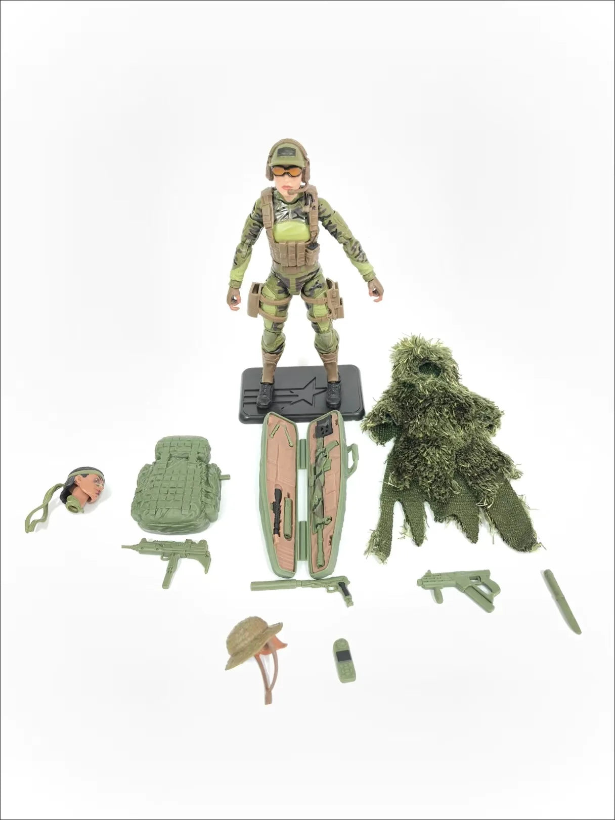 Original G.I Joe Classified Series 60th Anniversary Marine Sniper Action Figure