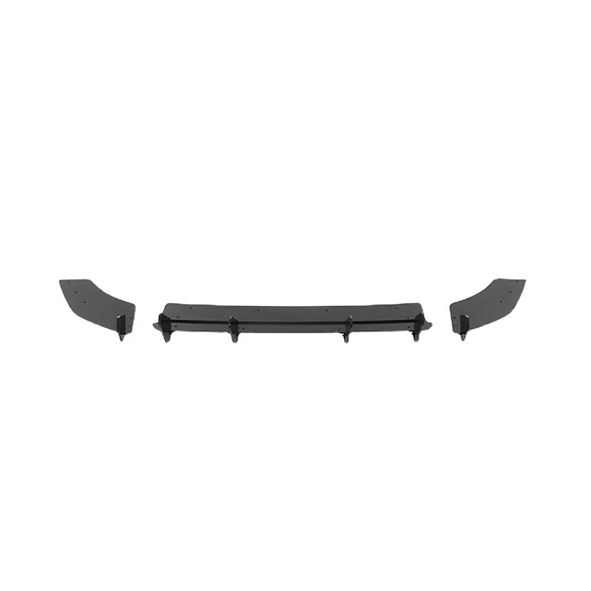 Maxton Style V2 Rear Bumper Lip Diffuser For Volkswagen Golf 7 MK7 GTI 2014-2017 Spoilers Bodykit Splitters Tuning Gloss Black