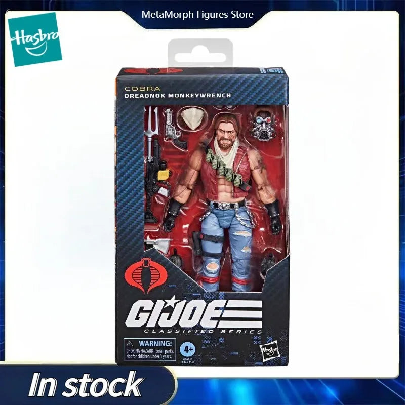 Original Hasbro G.I. Joe Classified Series 167 Dreadnok Monkeywrench Action Toy Figure Model