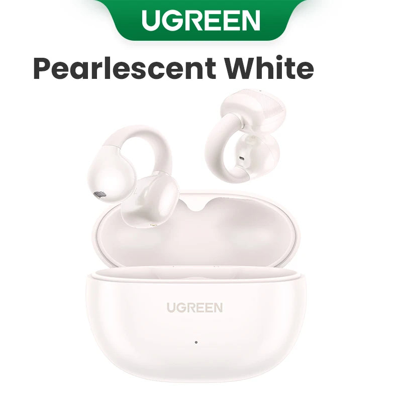 Open Ear Clip Wireless Earbuds Bluetooth Sports Earphones Headphones in Mic with Earhooks & Ear Hook