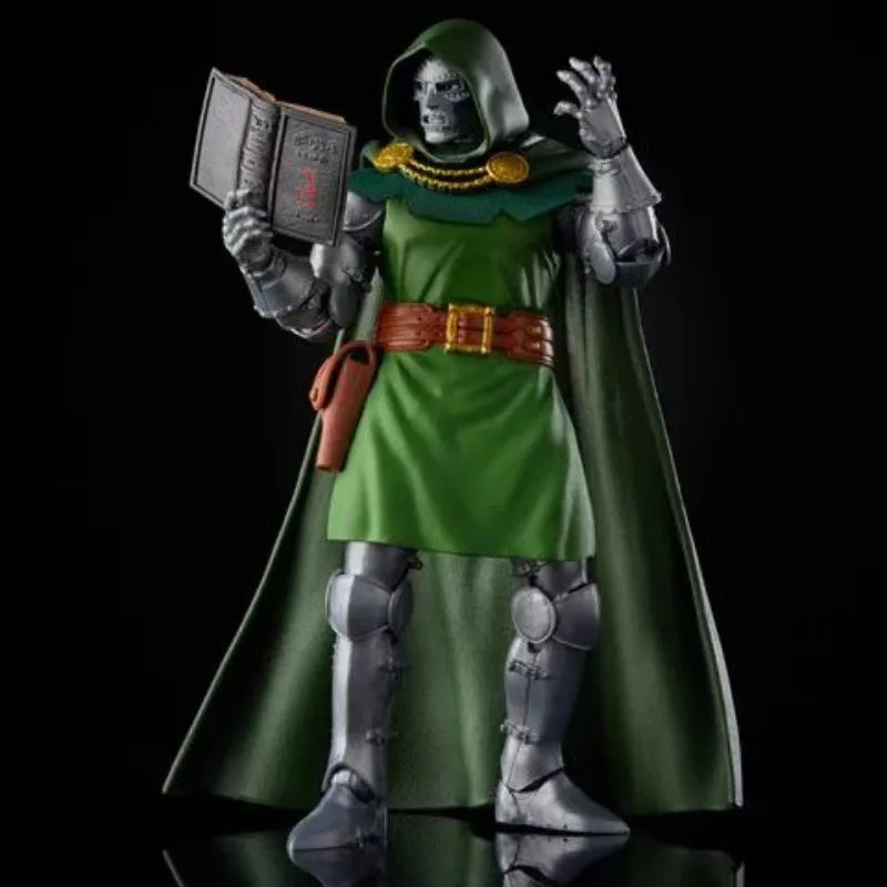 Original Hasbro Marvel Legends Series Retro Cardback Dr. Doom Fantastic 4 Action Figures Toys Models Collection