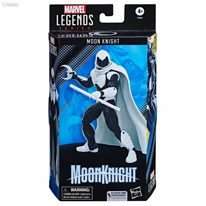 Original Hasbro Marvel Legends Series Moon Knight Anime Figure Toy Model Collection
