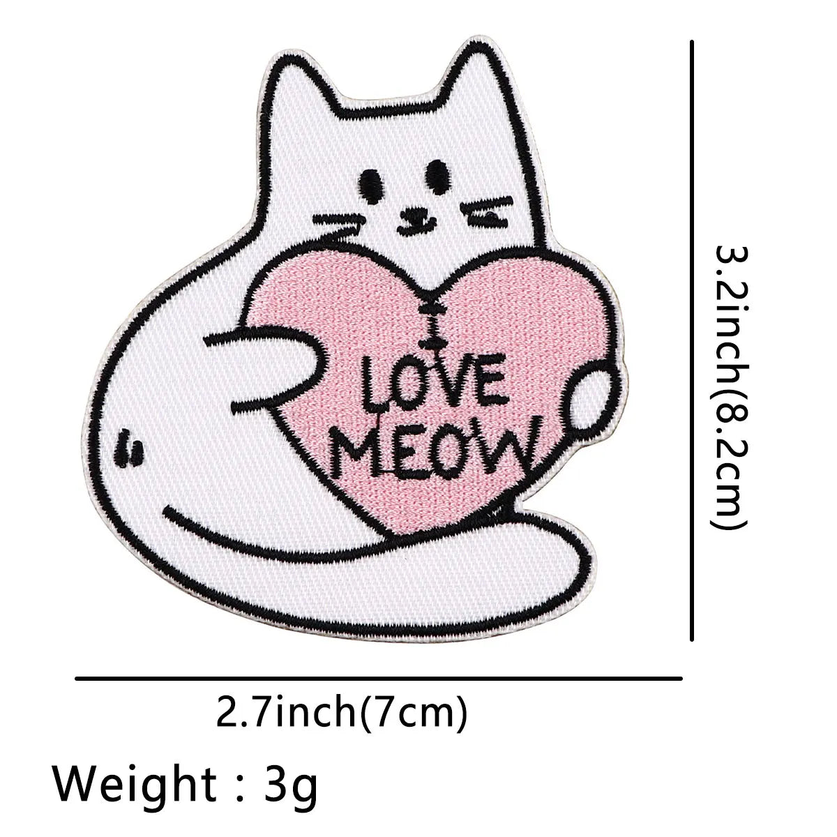 Funny Duck Quotes Patch Iron On Patches For Clothing Stickers Cute Cat Embroidered Patches On Clothes DIY Clothes Stripes