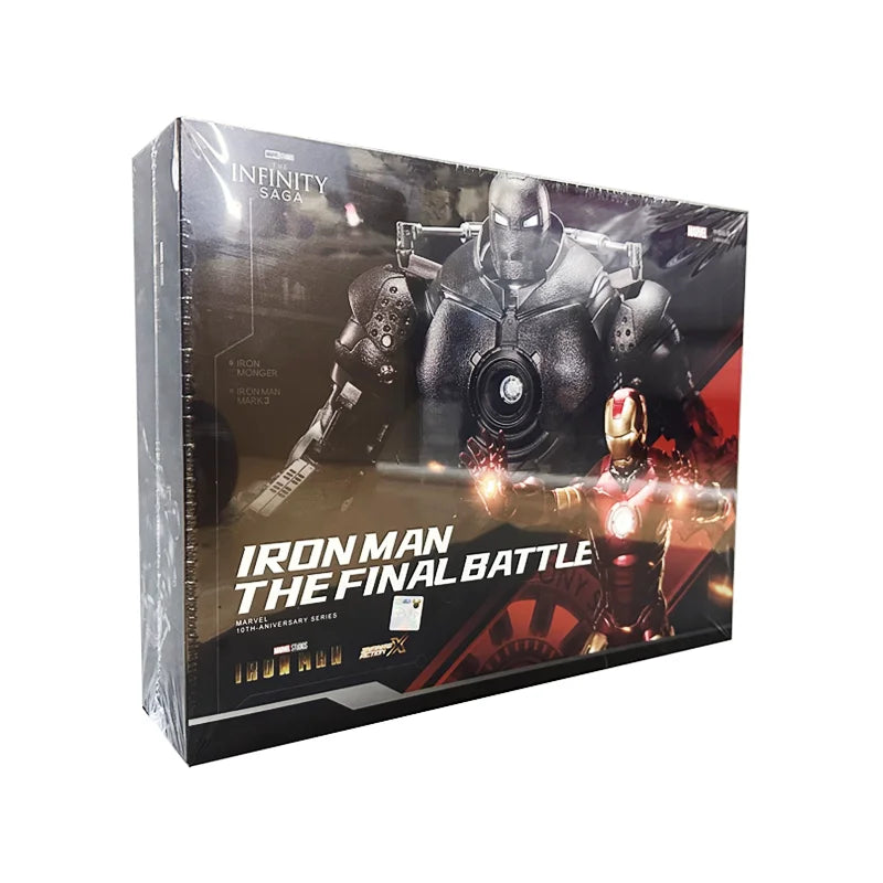 Zd Toys Suit Up Gantry w/ MK4 Iron Man Original 1/10 Tony Stark Action Figure