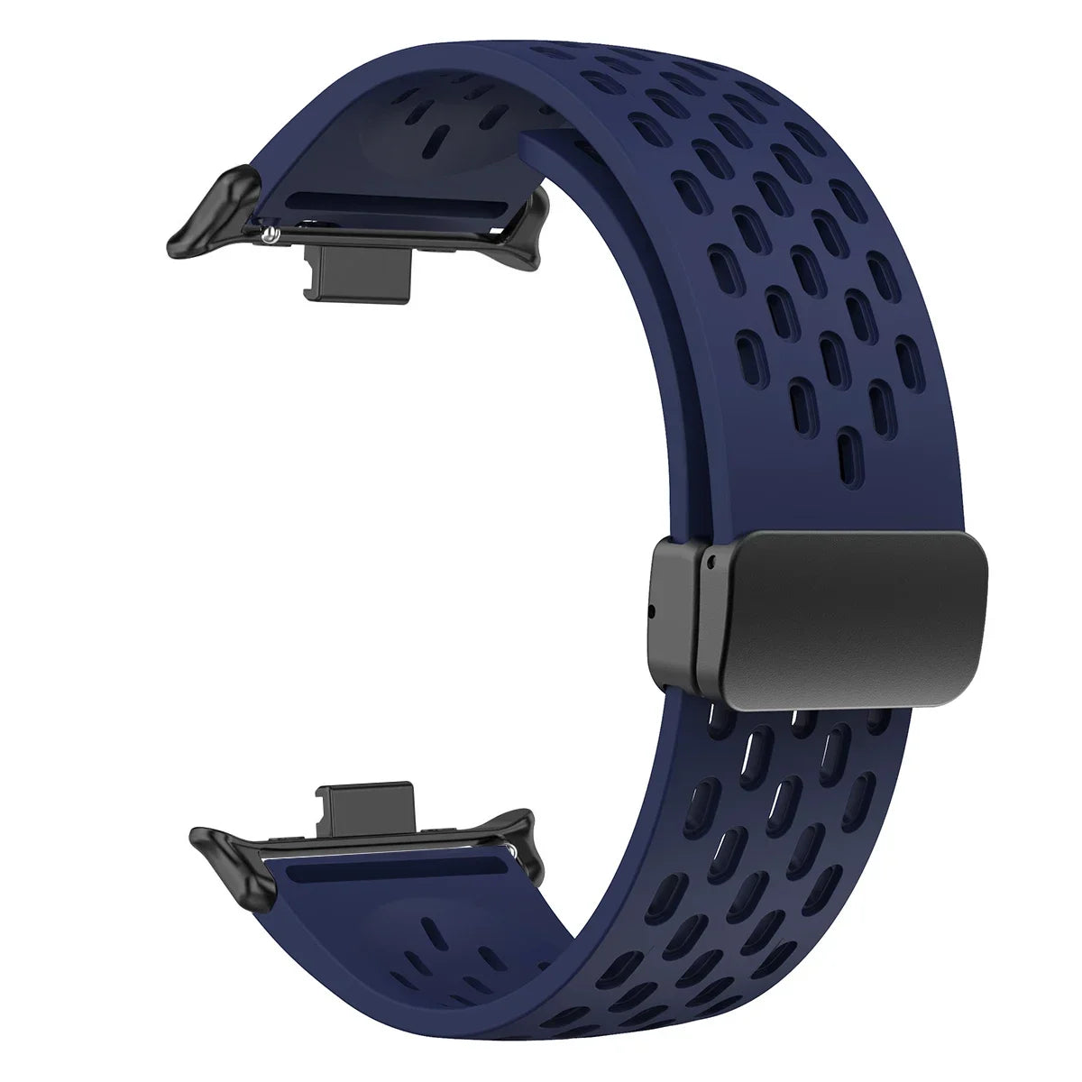 MidBlue Silicone Strap Redmi Watch 5/4, Magnetic Sports Band Mi Band 9/8 Pro