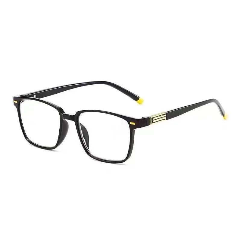 5pcs Classic Square Reading Glasses Comfortable Fashionable Bifocal Eyeglasses for Men and Women