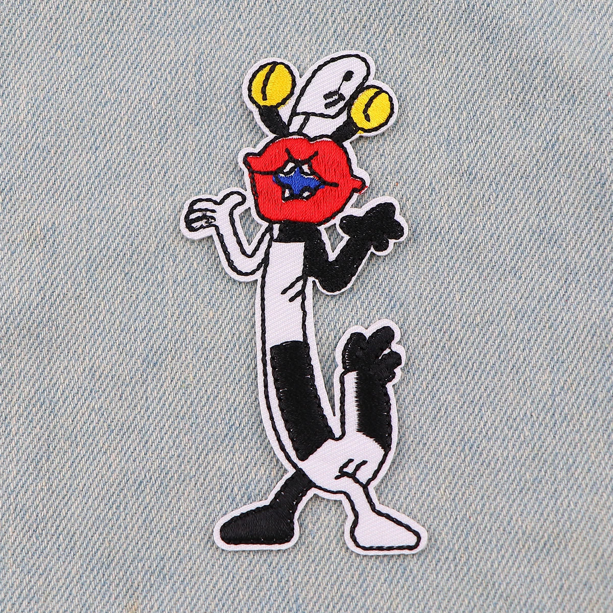 Funny Cartoon Embroidery Patch Iron On Patches for Clothing Thermoadhesive Patches Cute Things Patches On Clothes Badge DIY Sew