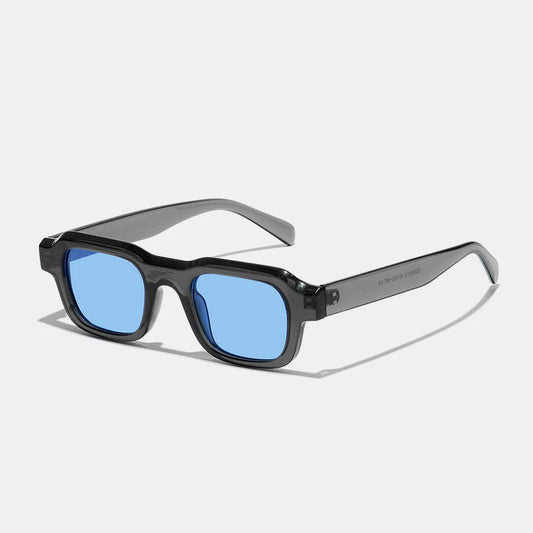 2026 Trendy Small Square Sunglasses Men Women Retro Rectangle Vintage UV400 Gradient Shades Travel Beach Street Eyewear Fashion
