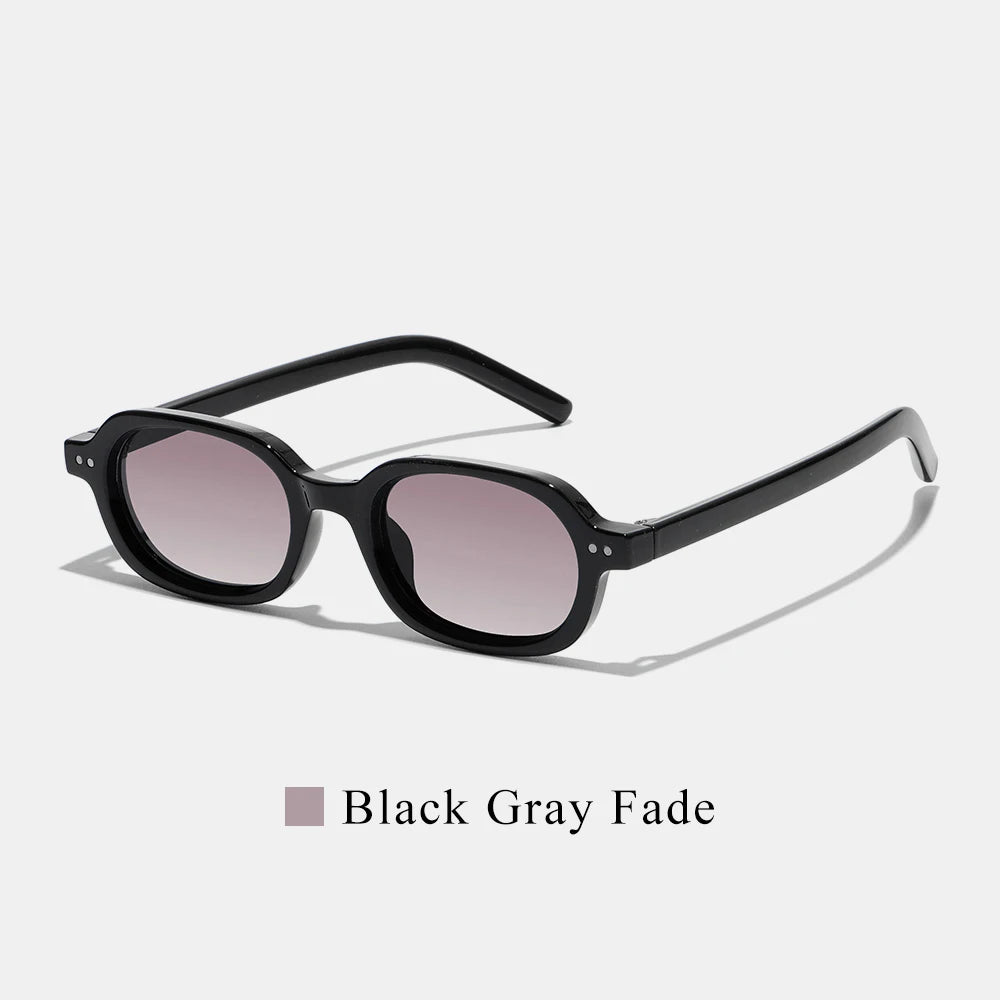 Retro Small Oval Sunglasses Women Men UV400 Fashion Shades Vintage Style Beach Travel Street Driving Outdoor Sun Glasses