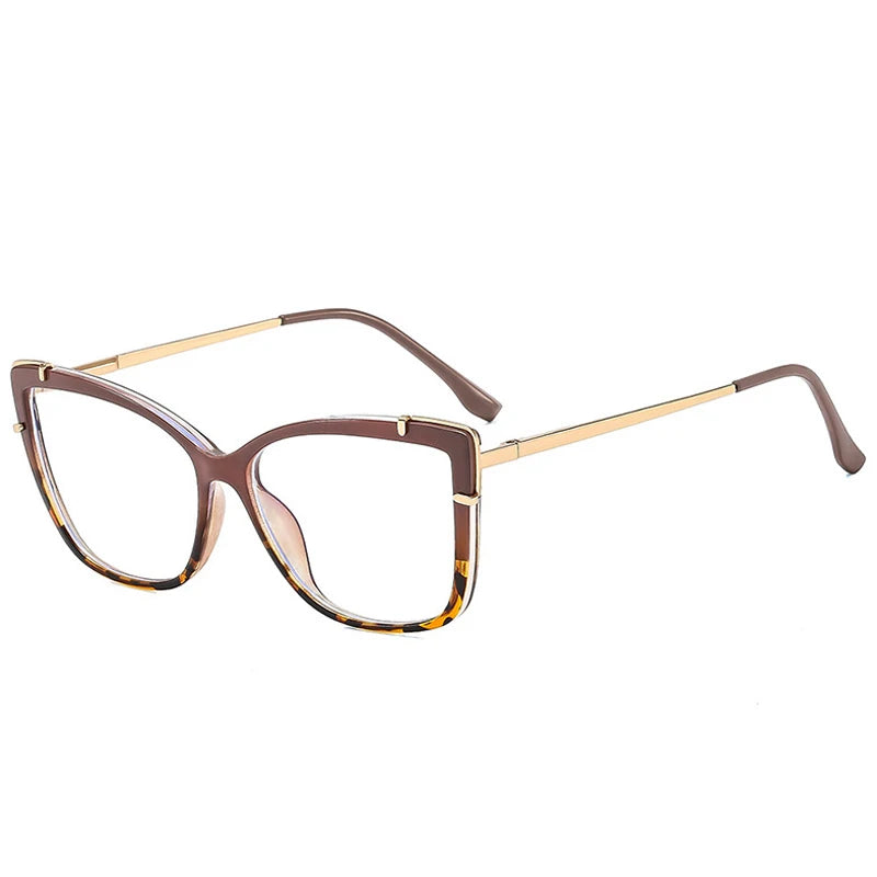 JNPCXI New Comfortable TR90 Square Vintage Computer Eyeglasses Glasses Frame Optical Spectacle Anti-blue Prescription Glasses