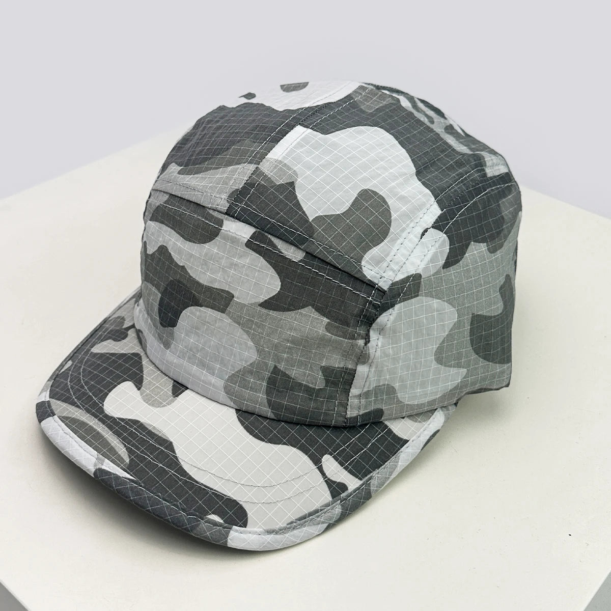 New Unisex Personal CAMO Solid Baseball Hats Sunshade Quick Drying Breathable Short Eave Peaked Caps Versatile ins Fashion Retro