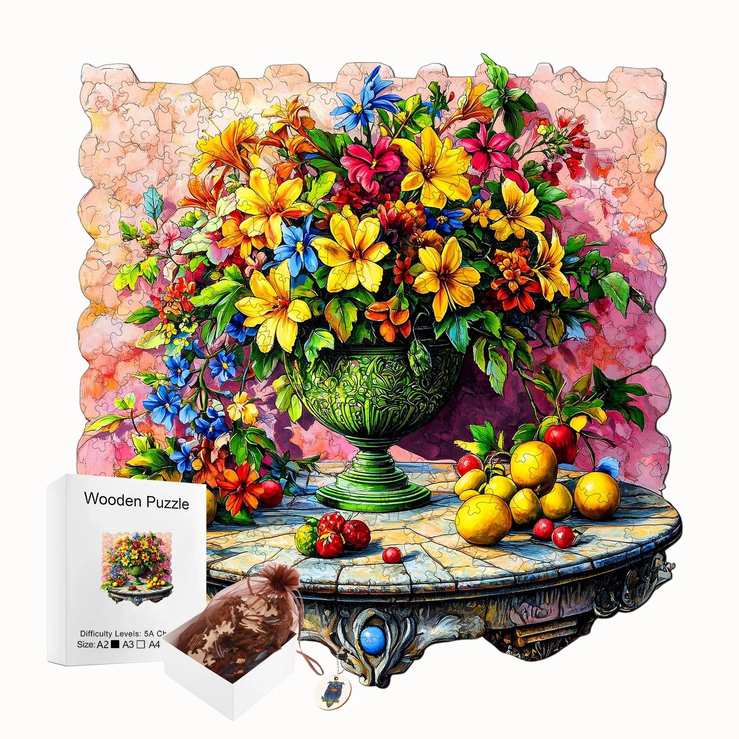 Human Candy Scenery Wooden Jigsaw Puzzle Wood Decor Painting Christmas and Halloween Gift Toy For Teen And Kid