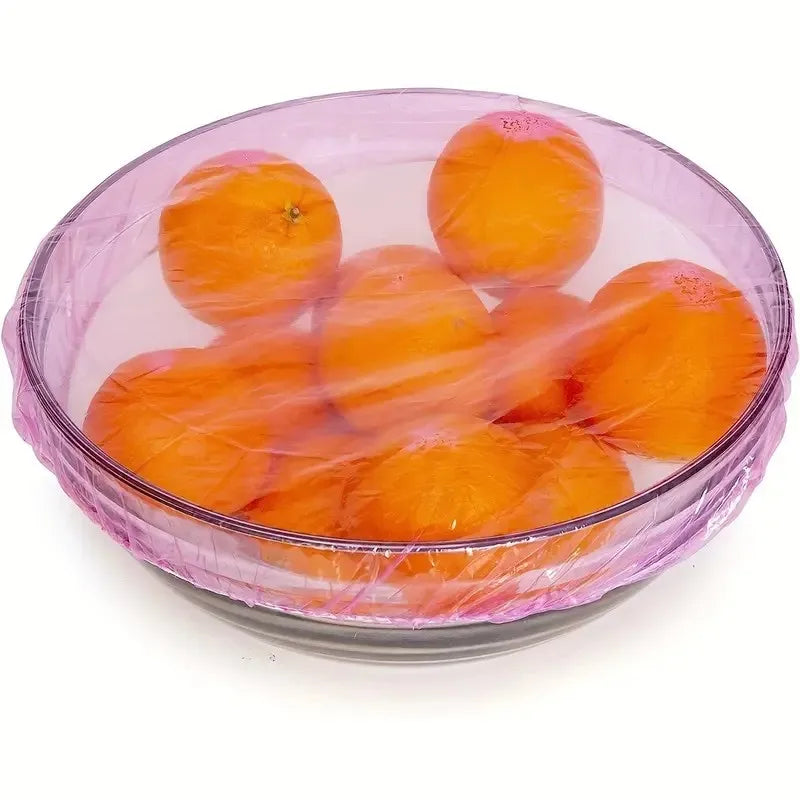 30/60pcs Colorful Elastic Food Storage Covers, Reusable Fitted Bowl Covers Great,Translucent Stretchy Plate Cover For Restaurant