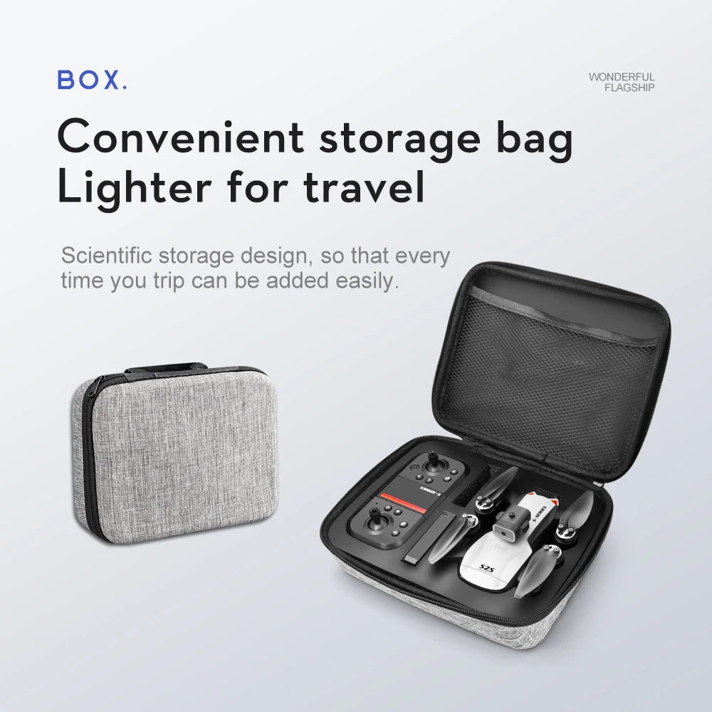 KBDFA S2S Mini Drone 4k 8K HD Camera Obstacle Photography Brushless Motor