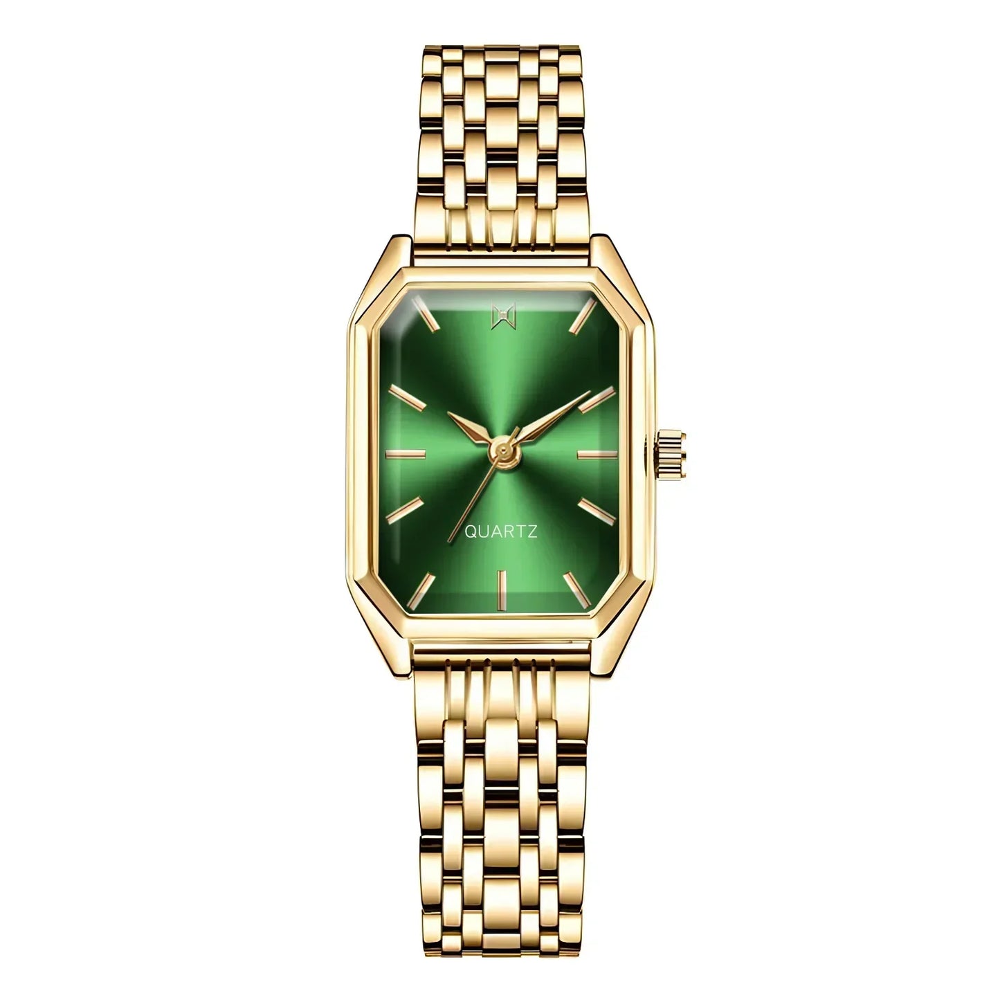 Fashion Women's Watches Gold Steel Strap Luxury Ladies Quartz Wristwatches Qualities Female Roman Scale Clock relógio feminino