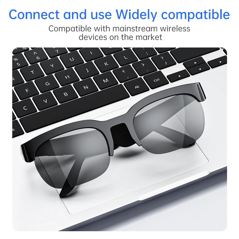 Lenovo AI Smart Glasses AI Translation Hands-Free Calling AI Chat Logging Music Playback Smart Sunglasses For Men Women 2026 NeW