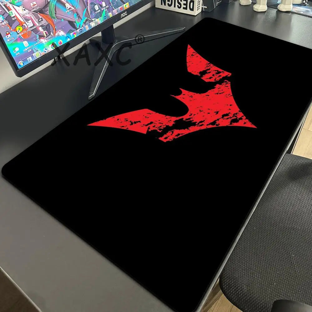 B-Batman MINISO Mouse Mat Desk Mat, Gaming Accessories Prime XXL Keyboard Pad 12