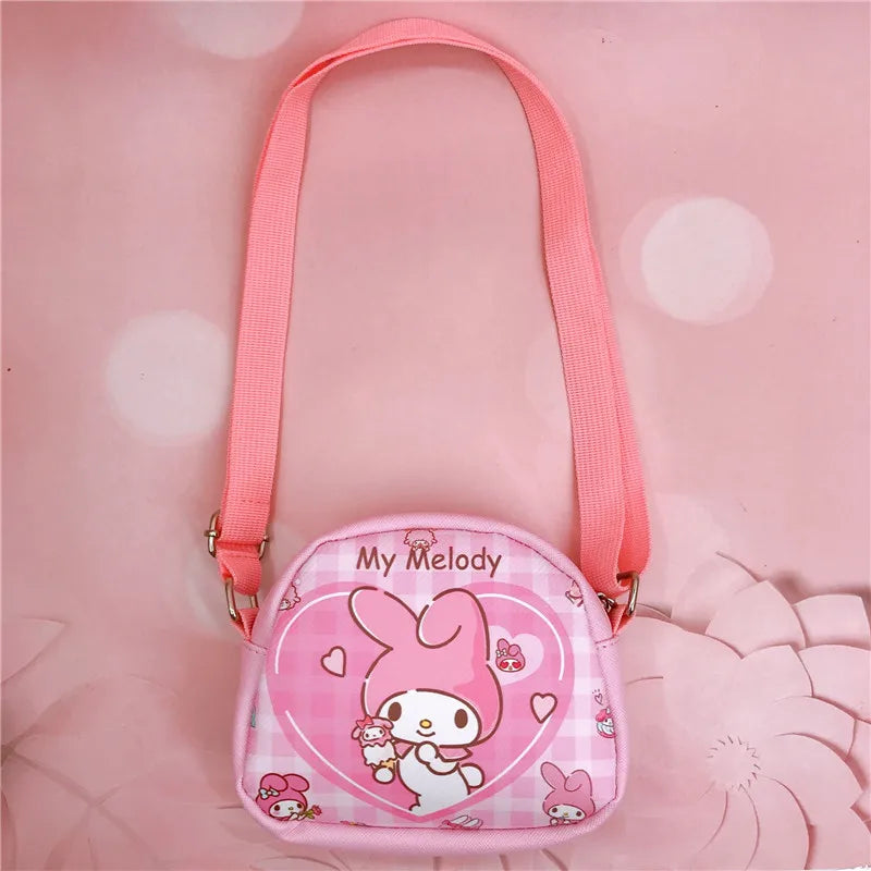 Crossbody Bag Sanrio Shoulder Bags Cute Cartoon Backpacks  Cinnamorol Girl Pouch