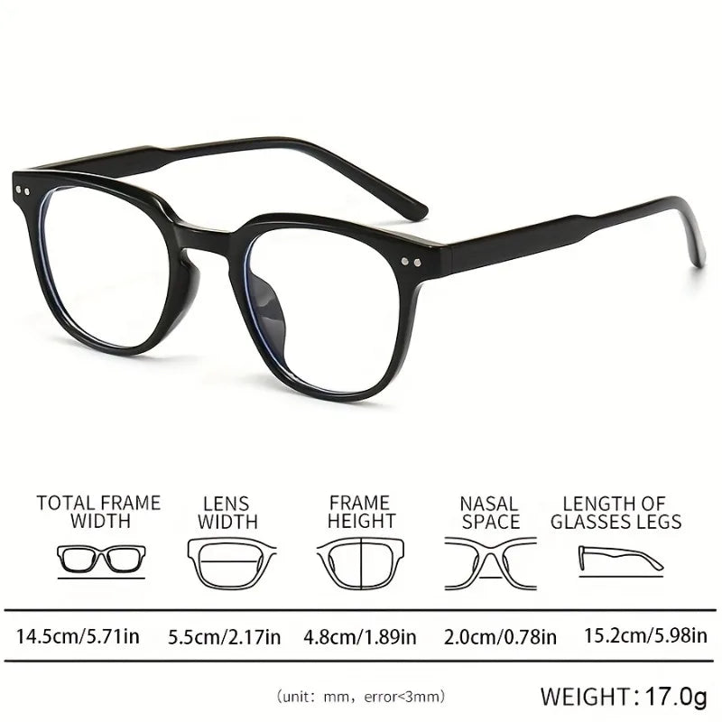 Fashionable Small Round Unisex Women's Pink Gradient Lenses Retro Men's and Women's Classic Metal Nail Decoration Glasses