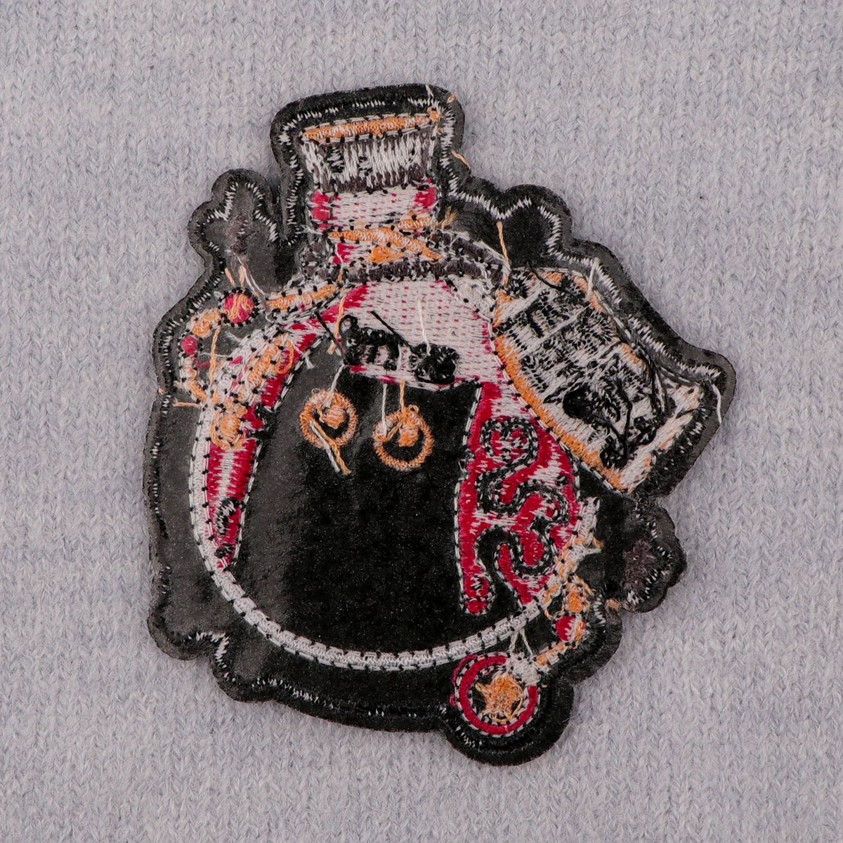 Witch Embroidery Patch Black Cat Iron On Patches for Clothing Thermoadhesive Patches Cartoon Patches On Clothes Badge DIY Sew