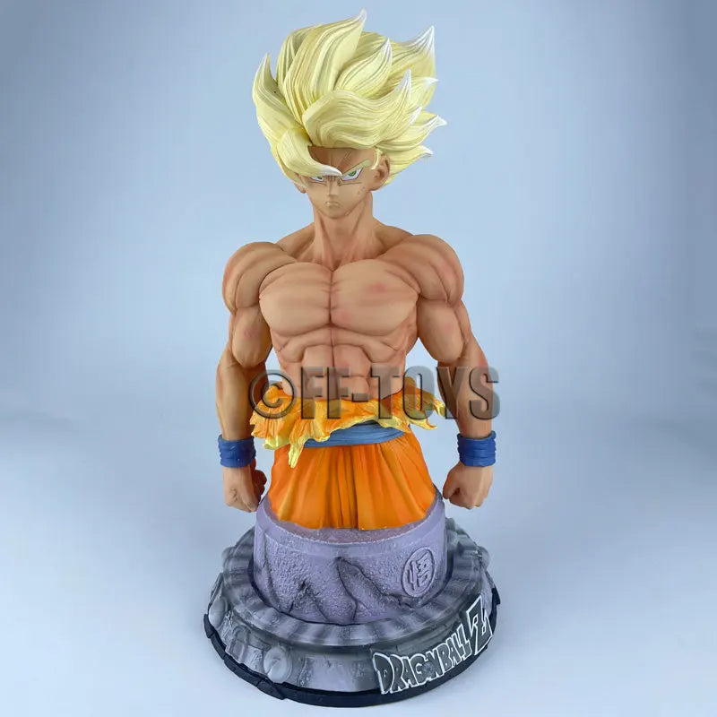 43CM Dragon Ball Z Figure Son Goku Namek Super Saiyan Figurine PVC Action Figures GK Statue Collection Model Toys for Children