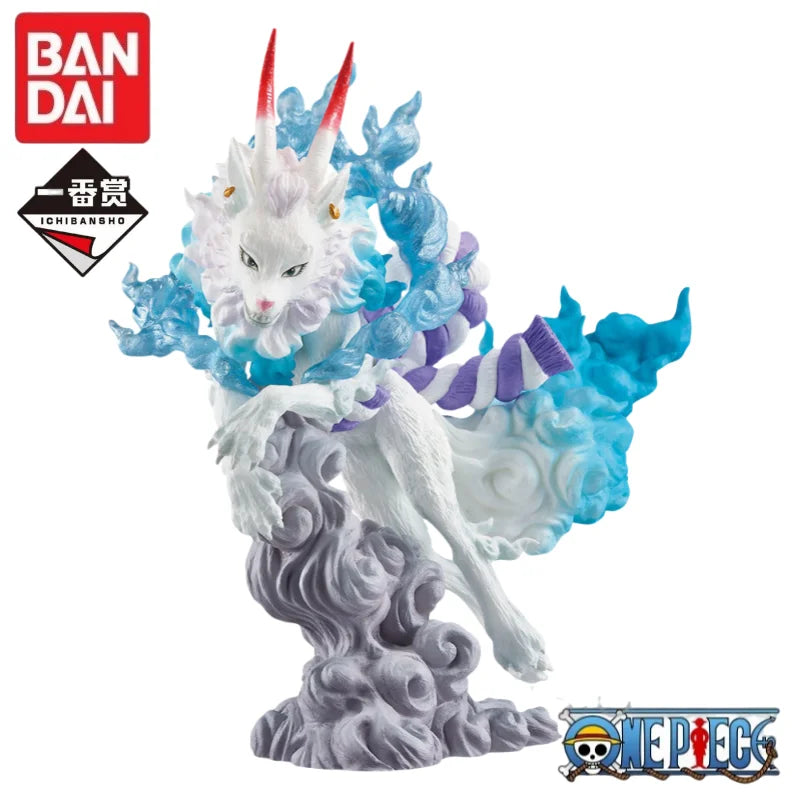 Special OfferIn Stock Original Bandai One Piece Ichiban Kuji Ex Flowers Abundantly Dragon Kozuki Bestial Yamato Anime Figures To