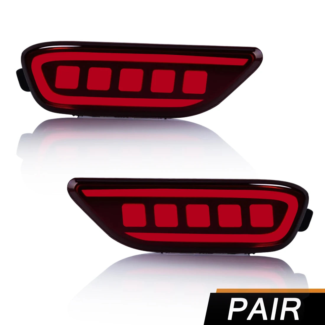 For Chevrolet Captiva 2008 2009 2010 2011 2012 2013 2014 Car Rear Bumper Reflector Lights Driving Dynamic Turn Signal Brake Lamp