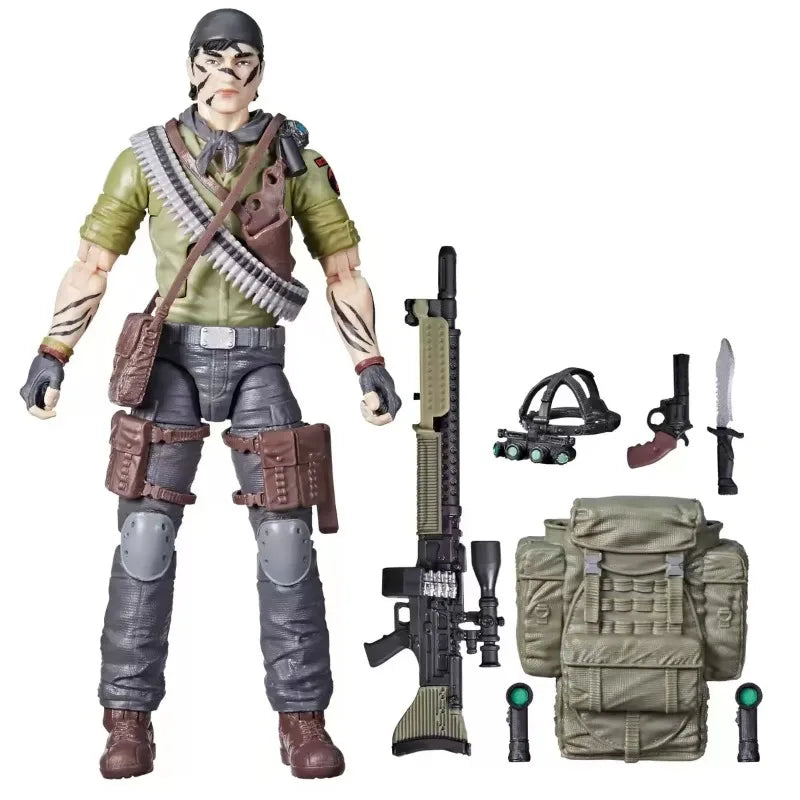 Original Hasbro G.I. Joe Classified Series 83 Tunnel Rat Anime Figures Toys Models Collection