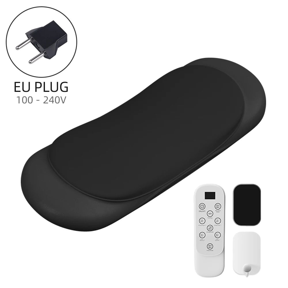 Electric Waist Traction Massager Height Adjustable Up Down Airbag Vibration Lumbar Massager Waist Spine Support Massage Machine