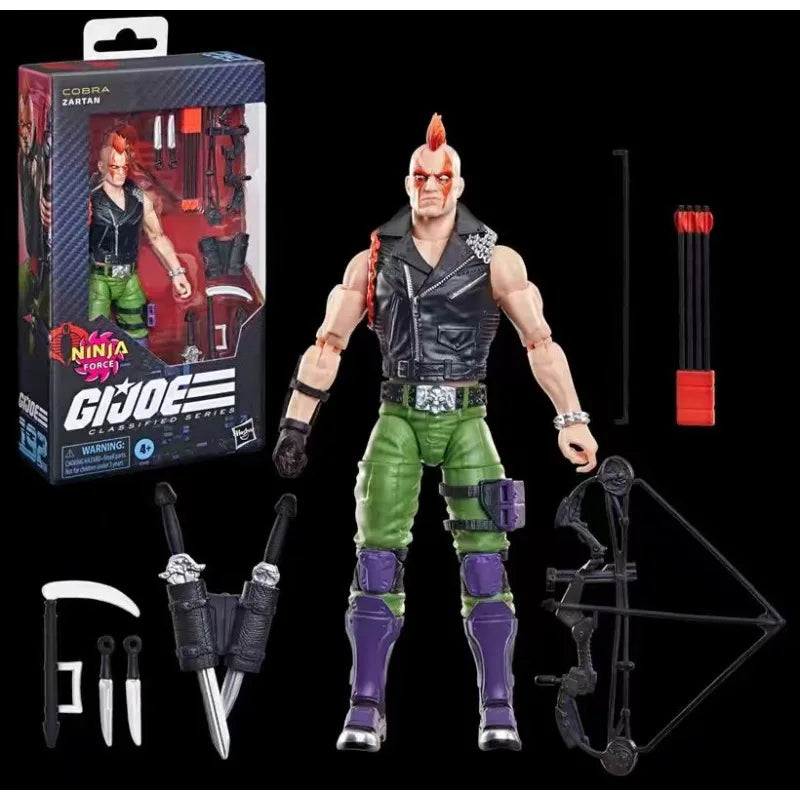 【Pre Sale】Original Hasbro G.I. Joe Alejandro Balam "Sundown" Luna Mendoza/Cobra Overkill/Ninja Force Zartan/Hydro-Viper/Airtight