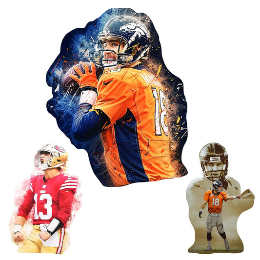 Baseball Genius Wooden Jigsaw Puzzle Wood Home Decor Painting Christmas and Halloween Gift Toy for Teen and Kid