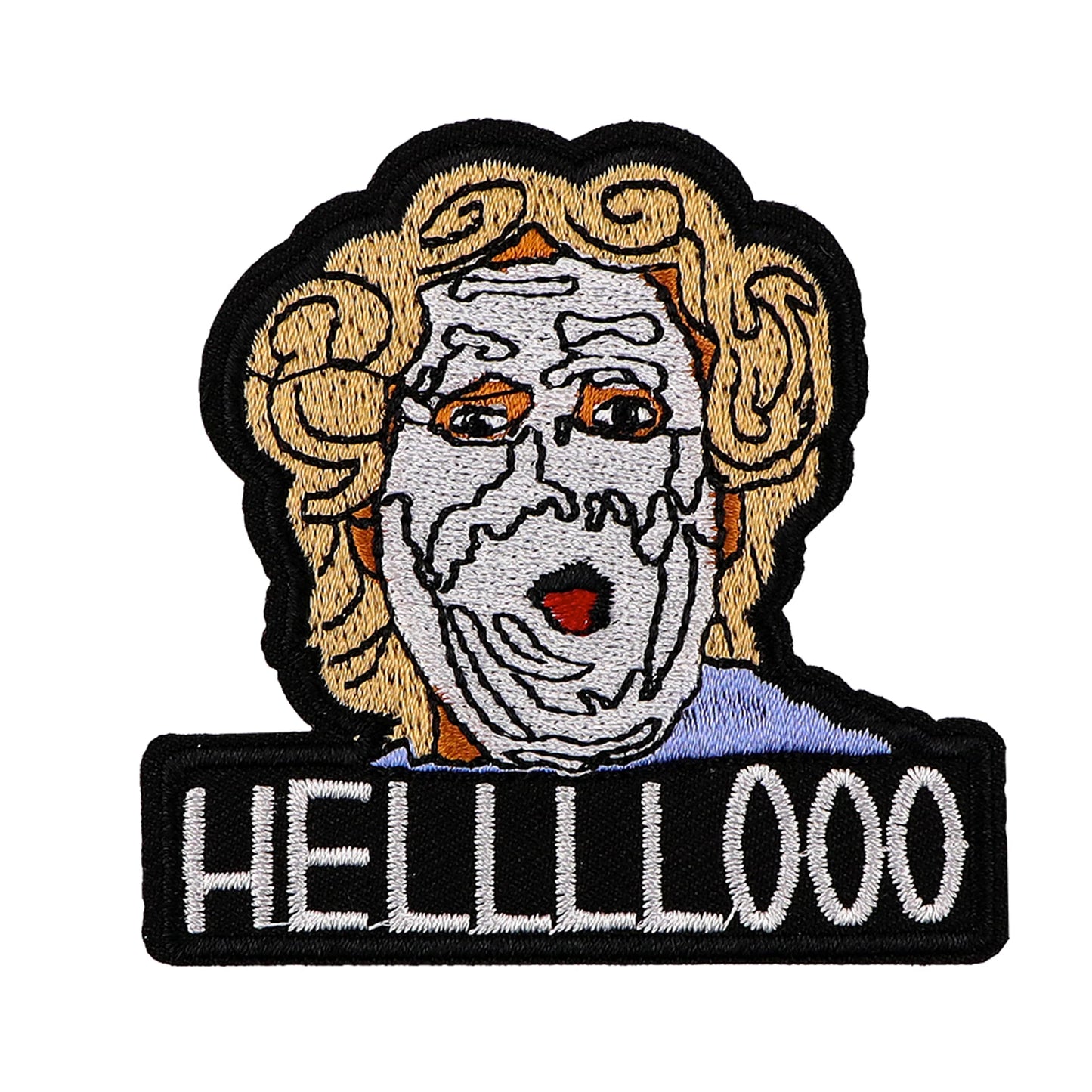 Comedy Movie Iron On Patch Clothes Patch For Clothing Funny Embroidered Patch Garment Apparel Accessories Sewing Stickers
