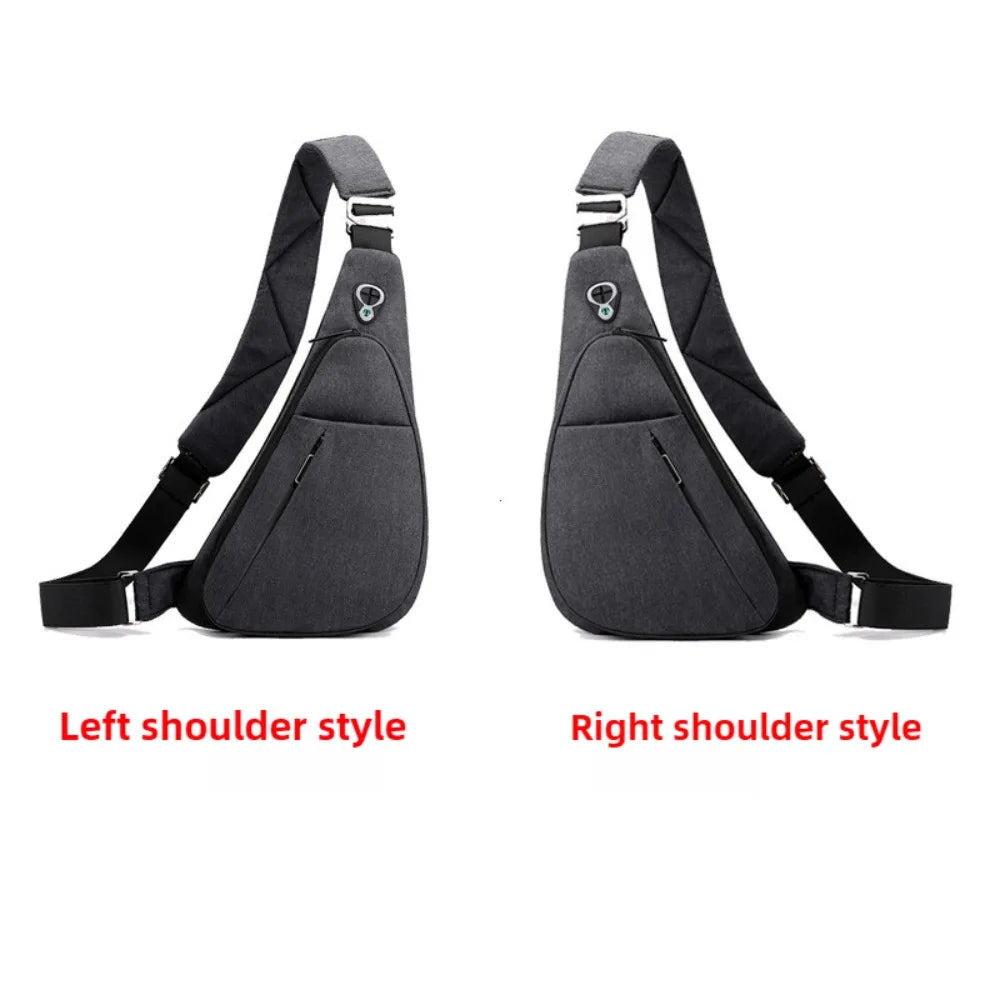 Sling Bag - Anti-theft Crossbody Shoulder Bag for Men and Women Sling Chest Crossbody Bag for Travel, Sport, Work Casual Daypack