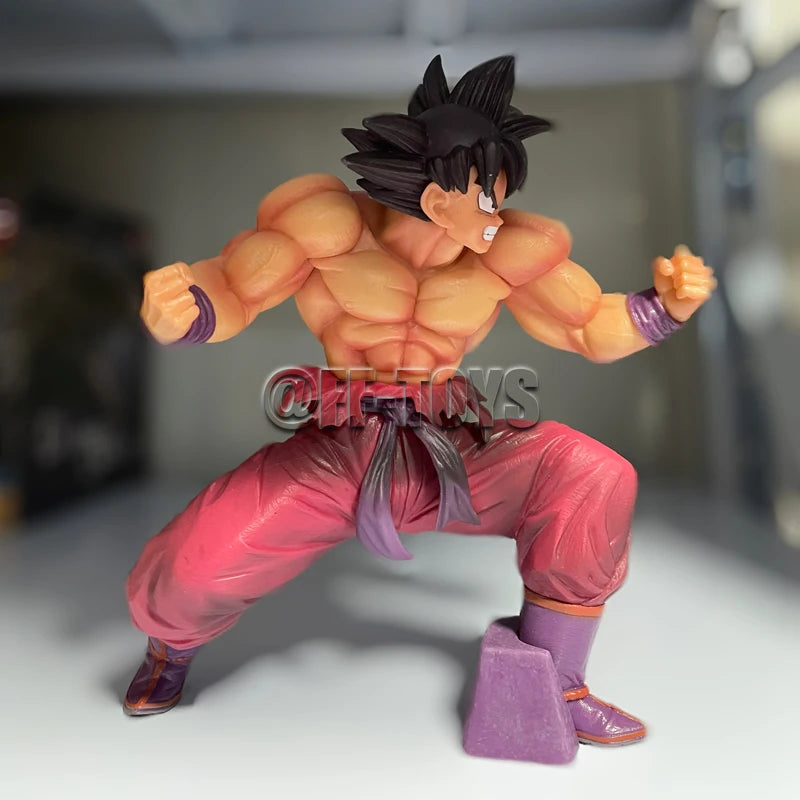 Dragon Ball Figure Goku Kaioken Saibaiman Son Gohan Vegeta Nappa PVC Action Figures Collection Model Toys for Children Gifts