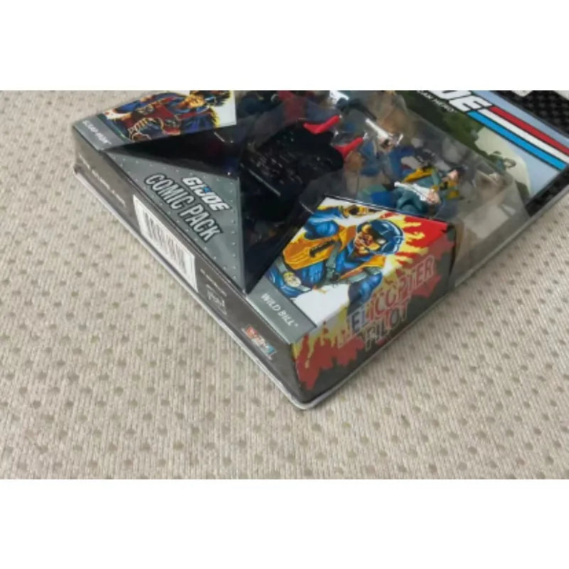 Original Hasbro G.I. Joe A REAL AMERICAN HERO COMIC PACK SCRAP IRON & WTLD BILL Anime Figure Toy Collection Model