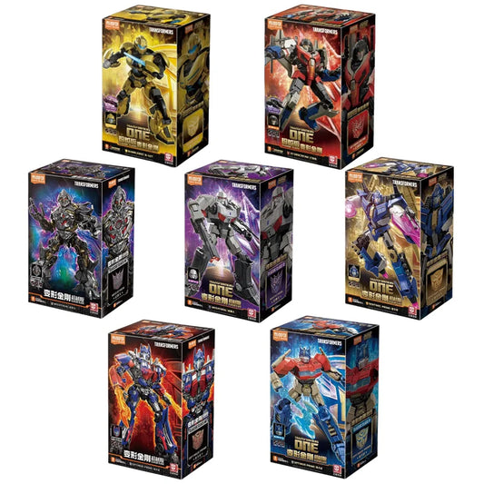 Movie Transformers One Toys LED Optimus Prime Starscream Megatron Action Figures