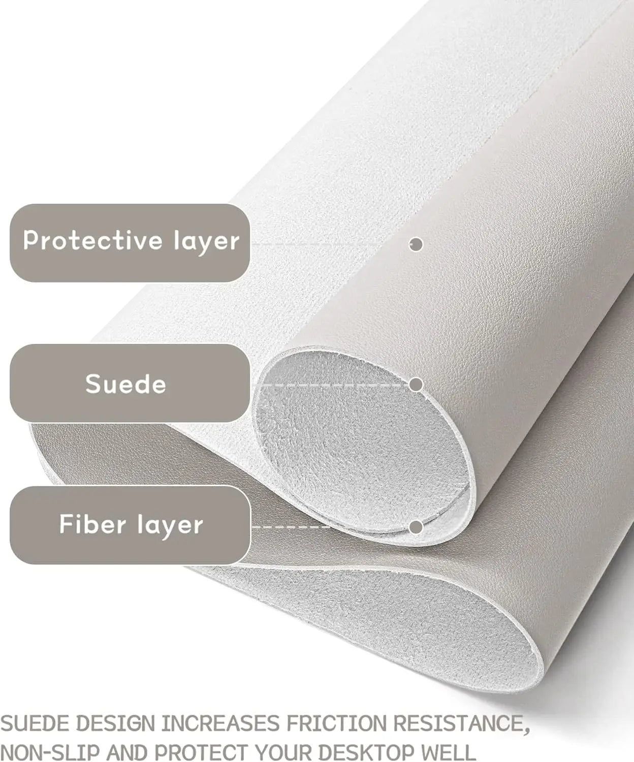 XXL Office Desk Pad Mat PVC Leather Waterproof Mouse Pad Desktop Keyboard Desk Pad Ultra Thin Large Desk Blotter