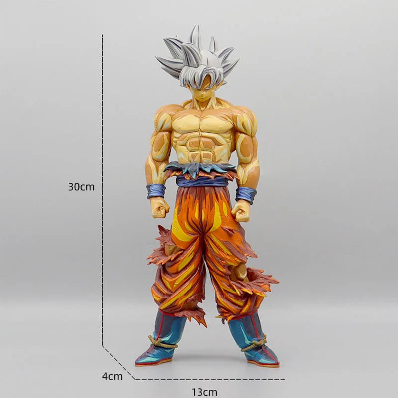 Dragon Ball Z Goku Ultra Instinct Figure Ultra Instinto Goku Figures 30CM PVC Statue Collection Model Toys Gifts
